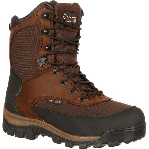 Rocky Core Waterproof Insulated Outdoor Boot With Traction