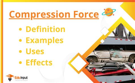 Compression Force Definition Effect Uses And Examples