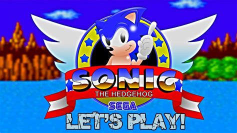 Lets Play Sonic The Hedgehog Sega Genesis Youtube