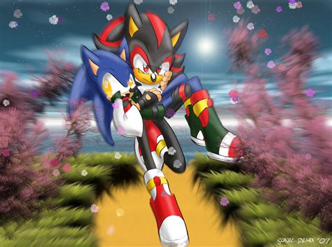 Sonadow Sonic Taking A Shadow Hot Sex Picture