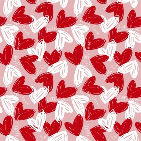 Free Vector Pattern With Love