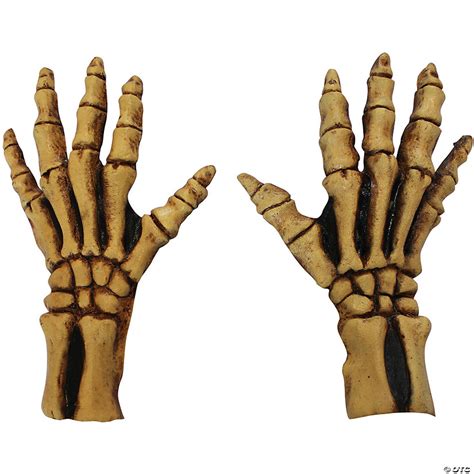 Skeleton Hands Adult Gloves Oriental Trading