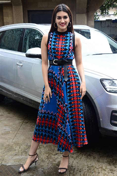 Let Kriti Sanons Collection Of Maxi Dresses Inspire Your Date Night Look Vogue India Vogue