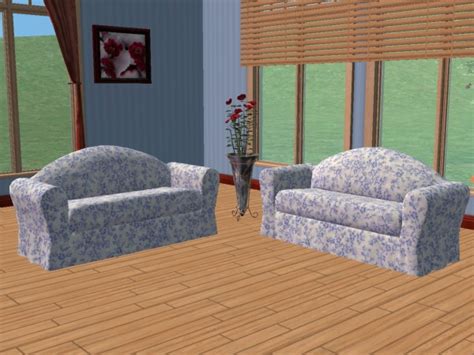 Mod The Sims Sofa Recolors In Cottage Look Set Of Six Sofas