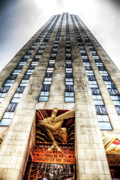 Rockefeller Center New York City Usa Photograph By Paul Thompson