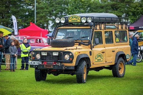 1993 Land Rover 110 Defender In Camel Trophy Livery Photograph By Colin