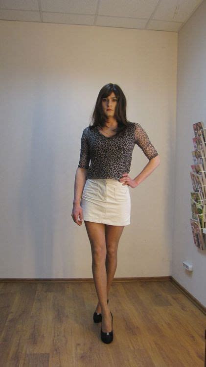 Crossdresser In Mini Skirt Tumbex