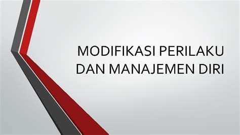 Pengertian Modifikasi Brain