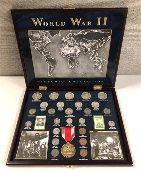 Sold Price World War Ii Historical Coin Collection Wmedal June 6