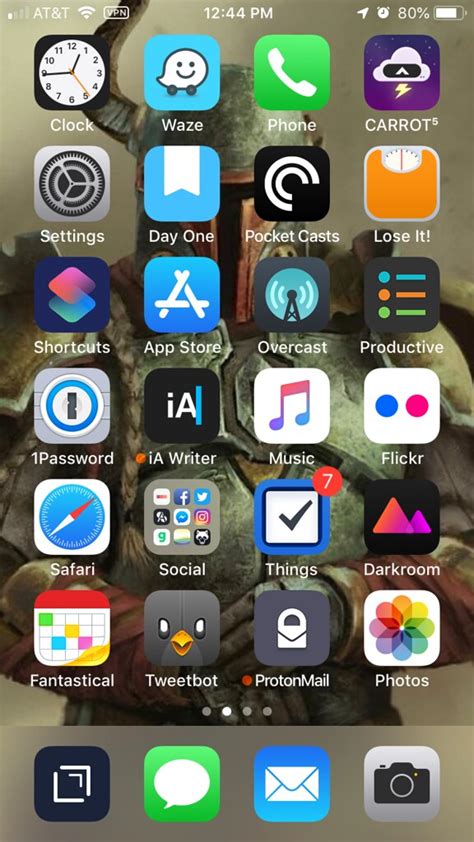 Iphone Home Screen 4 January 2019 Chris Flickr