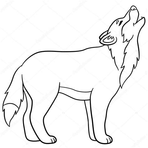 Dibujo De Lobo Tribial A Lapiz Animales Para Pintar Dibujos De Animales