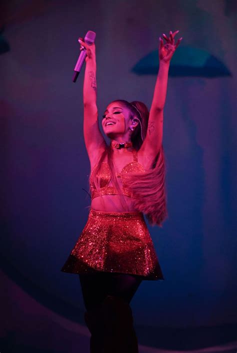 Ariana Grande Performs Live At The Sweetener World Tour In London