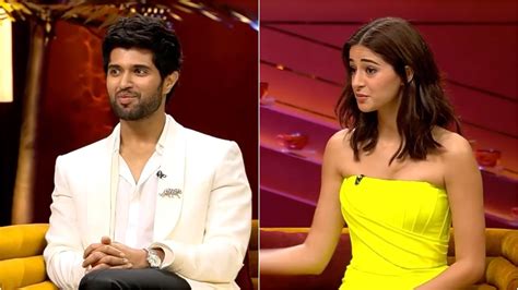 Koffee With Karan 7 Promo Ananya Panday Reacts To Her Link Up Rumours