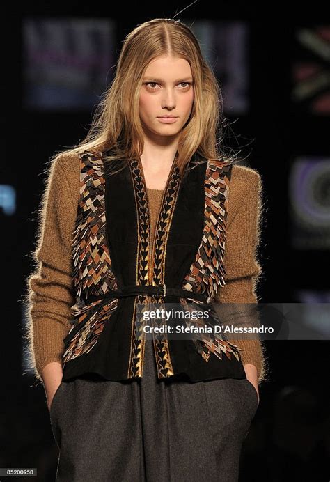 a model walks the runway in the etro show during milan fashion week news photo getty images