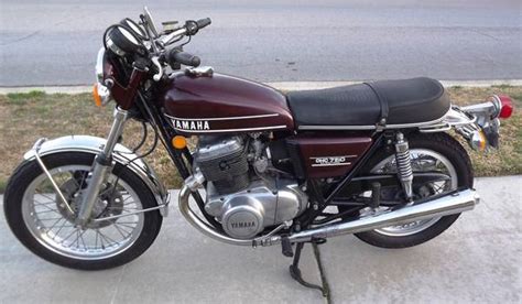 1974 Yamaha Tx750 Bike Urious