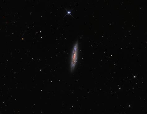 M108 Barred Spiral Galaxy Astrodoc Astrophotography By Ron Brecher