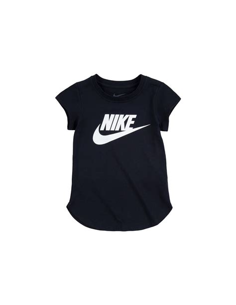 Camiseta Nike Futura Ss Niña Negro