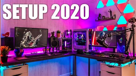 Mon Nouveau Setup Gaming 2020 Youtube