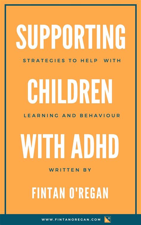 Supporting Children With Adhd Fintan Oregan