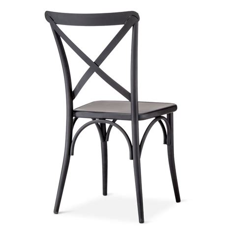 It's the perfect café chair, suitable for indoors and outdoors, and great for grass areas, resin bistro chairs are perfect for any. Set of 2 Malden French Bistro Dining Chair Black ...