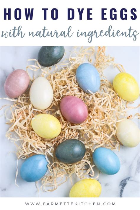 How To Dye Easter Eggs Natural Dyed Eggs Egg Dye Natural Easter