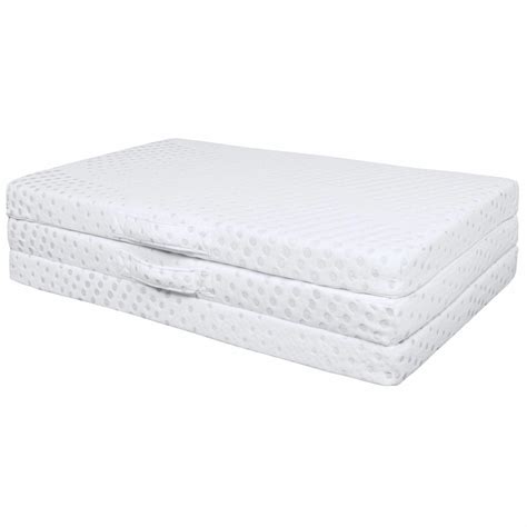 3 Folding Queen Size Gel Memory Foam Mattress