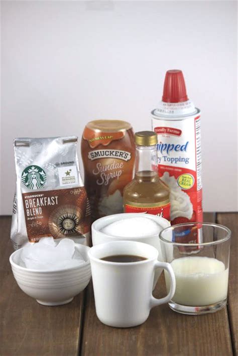 Copycat Starbucks Caramel Frappuccino Recipe Sweet T Makes Three