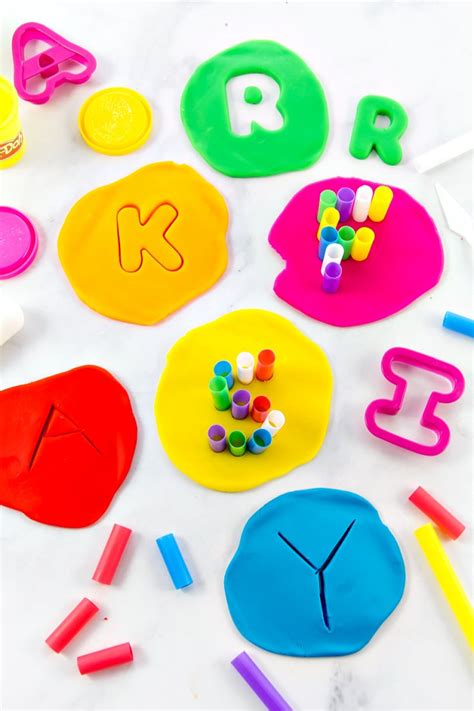 Easy Ideas For Alphabet Learning With Playdough Kids Activities Blog