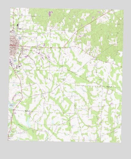Fitzgerald East Ga Topographic Map Topoquest