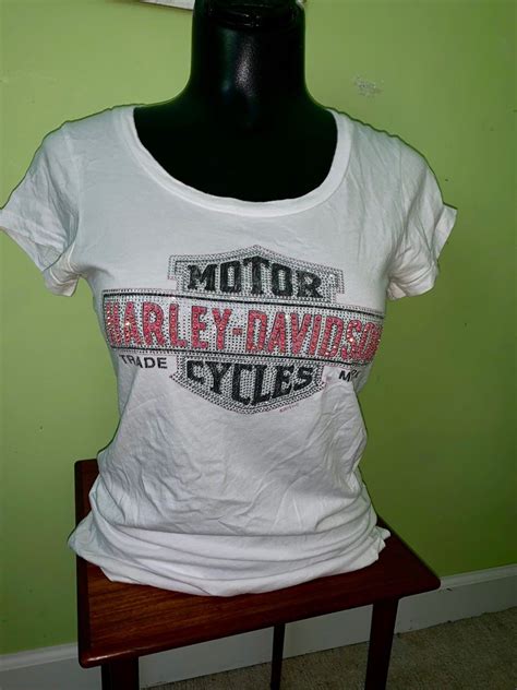 Harley Davidson Womens Bling T Shirt On Mercari Harley Davidson T