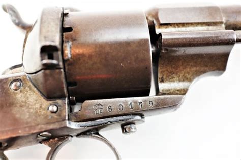 Beautiful Large Pinfire Revolver Sold Civil War Artifacts For