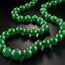 Imperial Natural Burmese Jade Bead Necklace  Vintage Jewelry