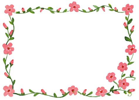 9 Floral Flower Frame 
