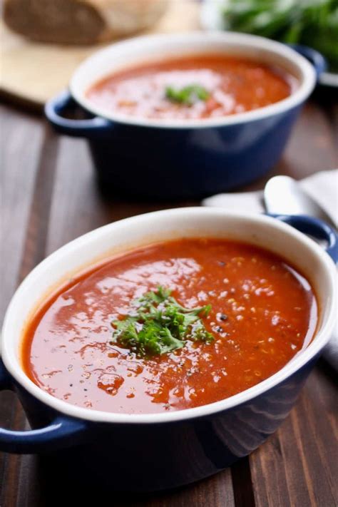 Roasted Red Pepper And Tomato Soup Jamie Oliver