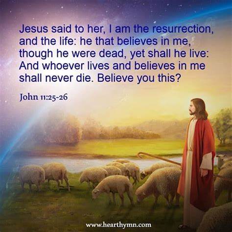 John 1125 26 The Resurrection And The Life Todays Verse