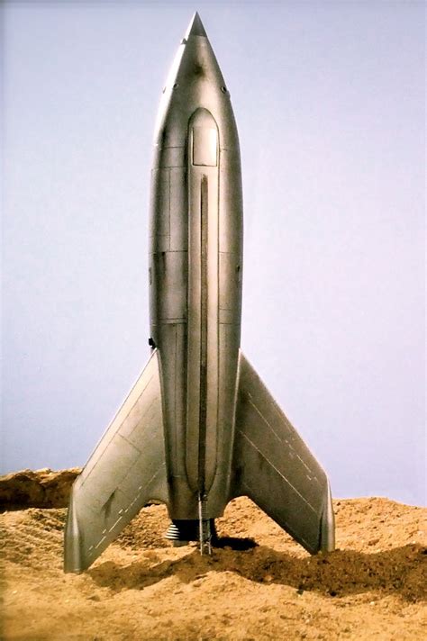 Your Typical 50s60s Science Fiction Space Rocket Vintage Spaceship