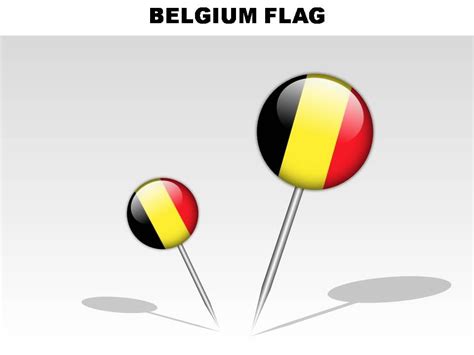 Belgium Country Powerpoint Flags Powerpoint Shapes Powerpoint Slide