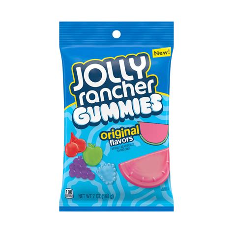 Jolly Rancher Gummies Original Flavors Bag 198g The Candyland