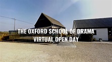 The Oxford School of Drama Virtual Open Day - YouTube