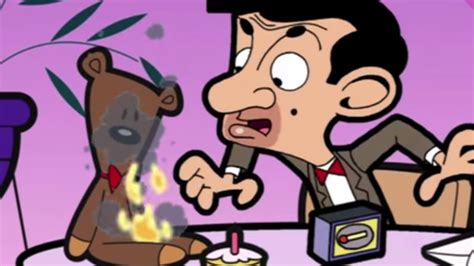 Mr bean complete dvd box set 12 discs cartoon + live series movies films uk rele. Teddy is on Fire! | Mr. Bean Official Cartoon - YouTube