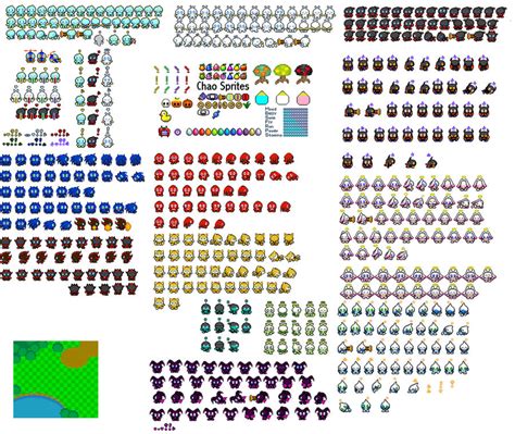 Ulltament Chao Sprite Sheet By Koty123 On Deviantart