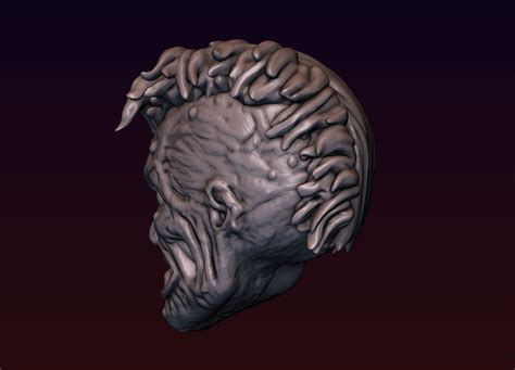 Two Face 3d Model 3d Printable Cgtrader