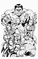 20+ Free Printable Marvel Coloring Pages - EverFreeColoring.com