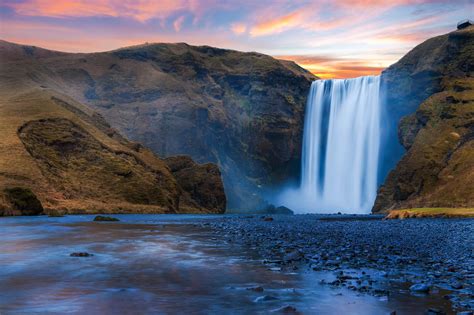 10 Wasserfall Island Landschaft Kostenloser Isakcarlaxel