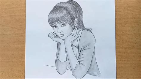 Collection by mariam salem • last updated 7 hours ago. How to draw a girl step by step / Pencil Sketch drawing