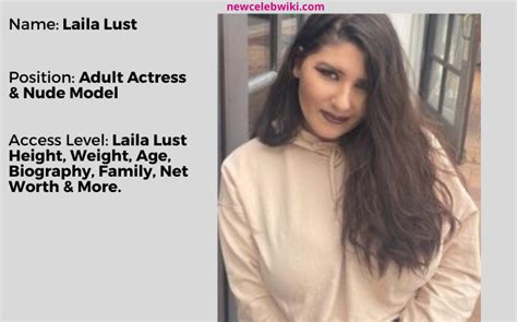 Laila Lust Onlyfans Wiki Height Bio Hot Image Net Worth More