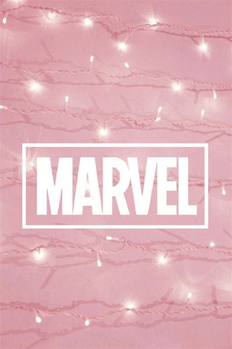 Pink aesthetic Marvel logo in 2020 | Beach wall collage ...