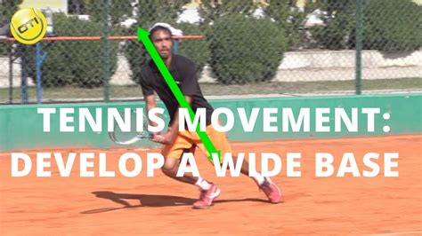 Tennis Movement Tip Develop A Wide Base Youtube