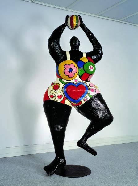 Black Venus Niki De Saint Phalle Armature Métallique Résine De