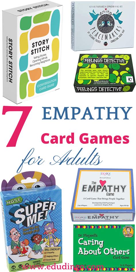 7 Empathy Card Games For Schools And Families Empathy Cards Card